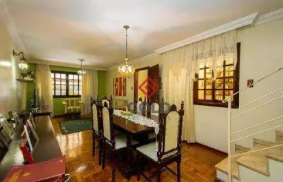 Sobrado com 3 dormitórios para alugar, 180 m² - vila curuçá - santo andré/sp
