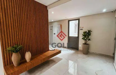 Apartamento com 1 dormitório para alugar, 59 m² - vila são pedro - santo andré/sp