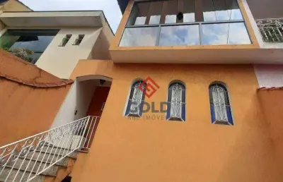 Sobrado com 3 dormitórios à venda, 201 m² por r$ 799.000,00 - vila curuçá - santo andré/sp
