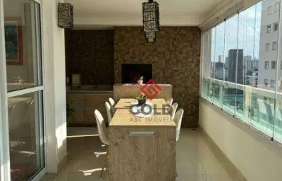 Apartamento com 4 dormitórios, 180 m² - venda ou aluguel - centro - são bernardo do campo/sp