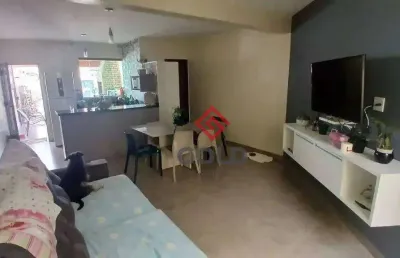 Sobrado, 289 m² - venda por r$ 700.000,00 ou aluguel por r$ 3.698,00/mês - jardim das maravilhas - santo andré/sp