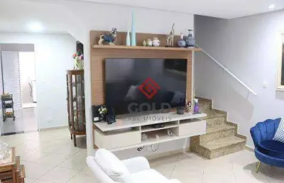 Casa com 3 dormitórios à venda, 110 m² por r$ 950.000,00 - santa maria - são caetano do sul/sp