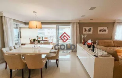 Apartamento com 3 dormitórios à venda, 177 m² - campestre - santo andré/sp
