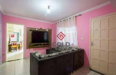 Casa com 3 dormitórios à venda, 217 m² por r$ 550.000,00 - vila tibiriçá - santo andré/sp