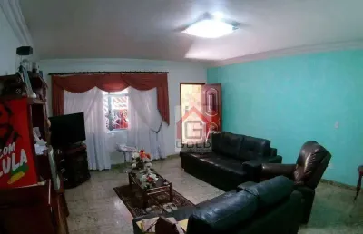 Sobrado com 4 dormitórios à venda, 183 m² - vila metalúrgica - santo andré/sp