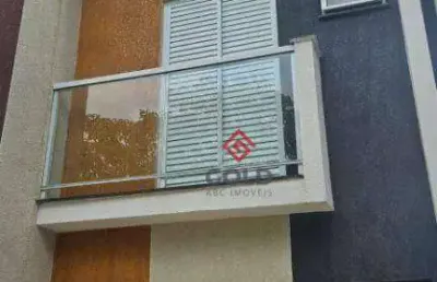 Cobertura com 2 dormitórios à venda, 42 m² por r$ 350.000 - parque oratório - santo andré/sp