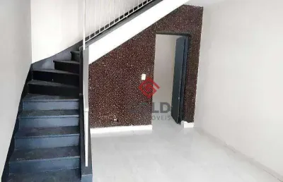 Sobrado com 2 dormitórios, 107 m² - venda por r$ 586.000,00 ou aluguel por r$ 3.256,00/mês - jardim - santo andré/sp