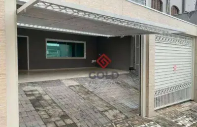 Sobrado com 3 dormitórios para alugar, 220 m² por r$ 7.500,00/mês - centro - santo andré/sp