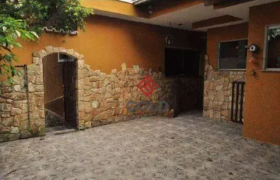 Sobrado com 4 dormitórios, 190 m² - venda por r$ 1.300.000,00 ou aluguel por r$ 4.703,70/mês - vila valparaíso - santo andré/sp