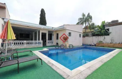 Casa com 4 dormitórios à venda, 212 m² por r$ 915.000,00 - vila linda - santo andré/sp
