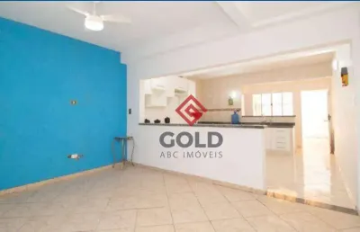 Casa com 3 dormitórios para alugar, 120 m² por r$ 2.250,00/mês - jardim do estádio - santo andré/sp