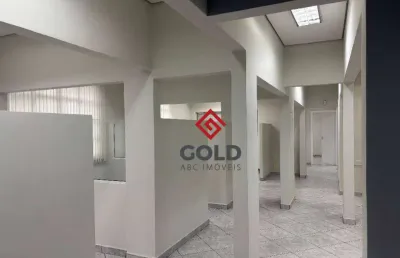 Andar corporativo para alugar, 160 m² por r$ 8.190,00/mês - centro - santo andré/sp