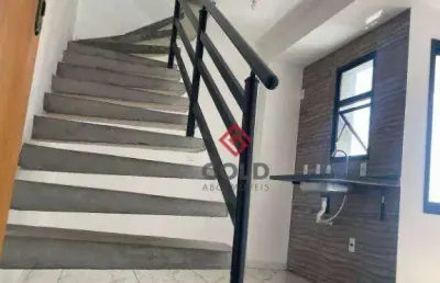 Cobertura com 2 dormitórios à venda, 96 m² por r$ 400.000,00 - parque oratório - santo andré/sp