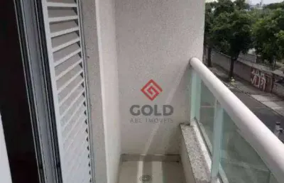 Cobertura com 3 dormitórios para alugar, 86 m² por r$ 2.952,37/mês - vila valparaíso - santo andré/sp