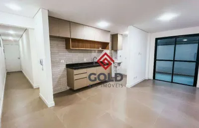 Apartamento com 2 dormitórios para alugar, 65 m² por r$ 3.460,00/mês - jardim - santo andré/sp