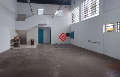 Galpão para alugar, 237 m² por r$ 5.869,58/mês - jardim ruyce - diadema/sp
