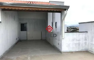Cobertura com 2 dormitórios à venda, 100 m² por r$ 594.000,00 - vila eldízia - santo andré/sp