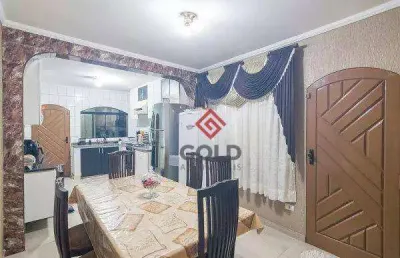 Sobrado com 4 dormitórios, 260 m² - venda por r$ 750.000,00 ou aluguel por r$ 4.609,00/mês - jardim itapoan - santo andré/sp
