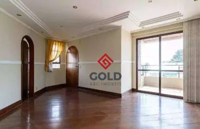 Apartamento para alugar, 130 m² por r$ 4.861,63/mês - parque das nações - santo andré/sp