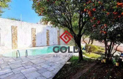 Sobrado com 3 dormitórios, 360 m² - venda por r$ 1.550.000,00 ou aluguel por r$ 12.100,00/mês - campestre - santo andré/sp