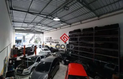 Galpão para alugar, 400 m² por r$ 14.062,17/mês - vila américa - santo andré/sp
