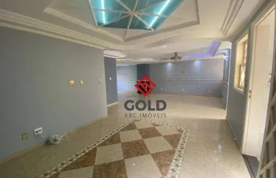 Sobrado com 5 dormitórios para alugar, 389 m² por r$ 11.716/mês - jardim são caetano - são caetano do sul/sp