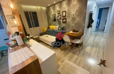 Apartamento com 2 dormitórios à venda, 42 m² por r$ 265.000,00 - parque são vicente - mauá/sp