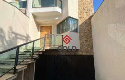 Sobrado, 344 m² - venda por r$ 1.950.000,00 ou aluguel por r$ 10.325,00/mês - parque das nações - santo andré/sp