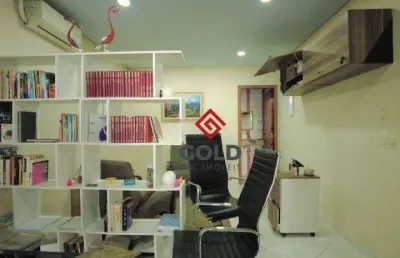Sala para alugar, 90 m² por r$ 4.120,00/mês - jardim - santo andré/sp