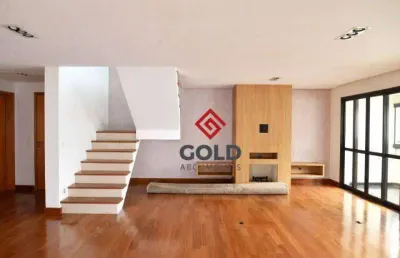 Apartamento duplex com 2 dormitórios, 283 m² - venda por r$ 2.100.000,00 ou aluguel por r$ 12.594,00/mês - centro - santo andré/sp