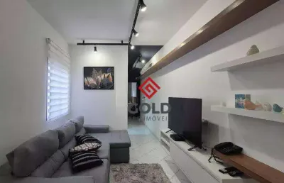 Apartamento com 2 dormitórios à venda, 73 m² por r$ 400.000,00 - vila são pedro - santo andré/sp