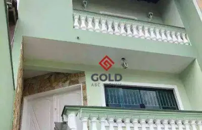 Casa com 3 dormitórios à venda, 125 m² por r$ 680.000,00 - jardim las vegas - santo andré/sp