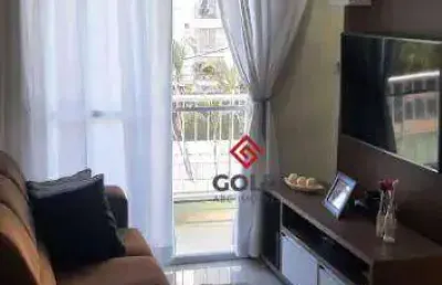 Apartamento com 2 dormitórios à venda, 60 m² por r$ 360.000,00 - vila metalúrgica - santo andré/sp
