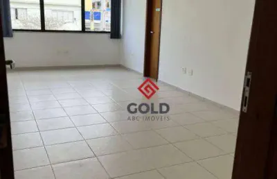 Sala para alugar, 34 m² por r$ 2.288,07/mês - campestre - santo andré/sp