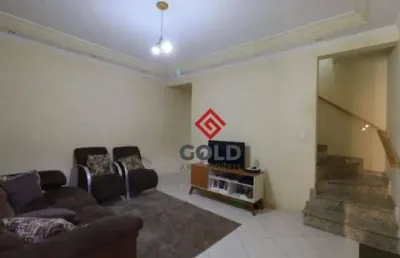 Sobrado com 3 dormitórios à venda, 107 m² por r$ 560.000,00 - vila alto de santo andré - santo andré/sp