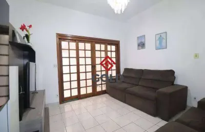 Casa com 3 dormitórios para alugar, 100 m² por r$ 2.812,00/mês - vila eldízia - santo andré/sp