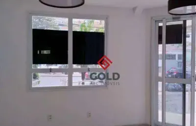 Sala para alugar, 218 m² por r$ 9.439,50/mês - jardim - santo andré/sp