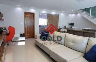 Sobrado com 3 dormitórios à venda, 128 m² por r$ 1.500.000,00 - vila assunção - santo andré/sp