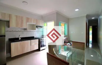 Apartamento com 2 dormitórios à venda, 60 m² por r$ 350.000,00 - utinga - santo andré/sp