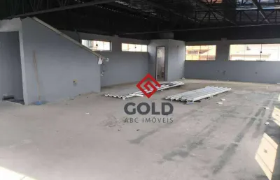 Salão para alugar, 128 m² por r$ 3.200,00/mês - jardim rina - santo andré/sp