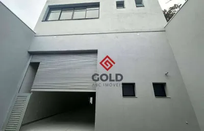 Salão para alugar, 368 m² por r$ 27.300,00/mês - jardim santo alberto - santo andré/sp
