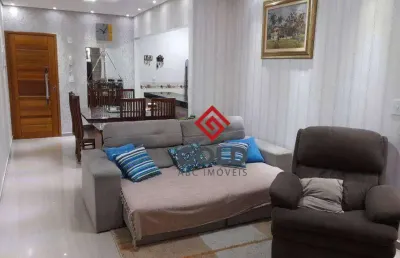 Apartamento com 3 dormitórios para alugar, 90 m² por r$ 3.438,00/mês - parque das nações - santo andré/sp