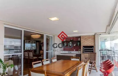 Apartamento com 3 dormitórios à venda, 165 m² por r$ 2.200.000,00 - jardim - santo andré/sp