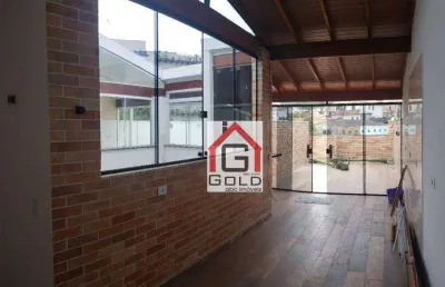 Cobertura com 2 dormitórios para alugar, 110 m² por r$ 3.873,66/mês - vila dora - santo andré/sp