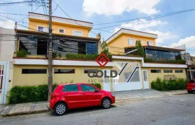 Sobrado com 3 dormitórios para alugar, 70 m² por r$ 2.123,00/mês - jardim stella - santo andré/sp