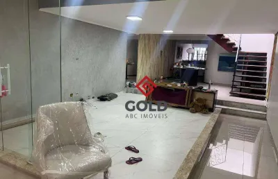 Sobrado, 326 m² - venda por r$ 980.000,00 ou aluguel por r$ 4.666,00/mês - parque novo oratório - santo andré/sp