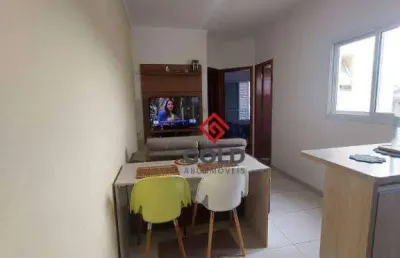 Cobertura com 2 dormitórios, 68 m² - venda por r$ 320.000,00 ou aluguel por r$ 2.334,84/mês - jardim das maravilhas - santo andré/sp