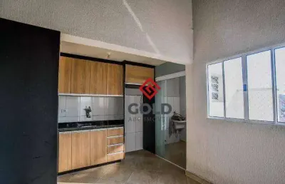 Cobertura com 2 dormitórios para alugar, 87 m² por r$ 2.515,00/mês - jardim ipanema - santo andré/sp