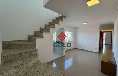 Apartamento duplex com 2 dormitórios, 90 m² - venda por r$ 500.000,00 ou aluguel por r$ 3.310,00/mês - parque são vicente - mauá/sp