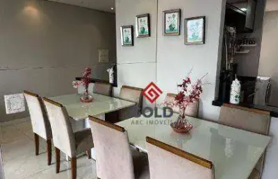 Apartamento com 2 dormitórios à venda, 54 m² por r$ 370.000 - vila humaitá - santo andré/sp